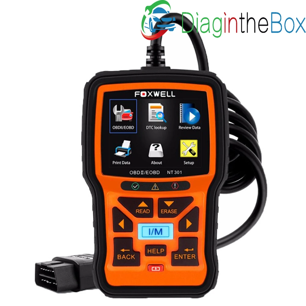 

FOXWELL NT301 Automotive Scaner Universal Car OBD2 Engine Scanner Live Data Codes Auto OBD 2 OBDII EOBD Error Reader Scan Tool