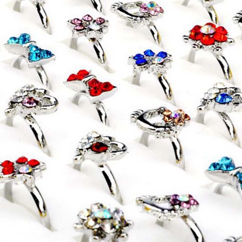 Wholesale Mix 30pcs Wholesale Jewelry Lots Mixed Lots Crystal