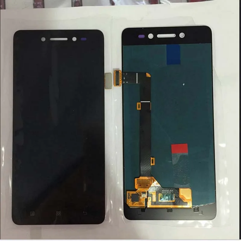 

100% Guarantee LCD Display Touch Screen Digitizer Assembly For Lenovo S90 S90-T S90-A S90-U white and black + track number +tool