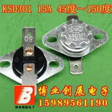 5Pcs NC Cerámica Temperatura Temp Interruptor Termostato 80 grados Celsius