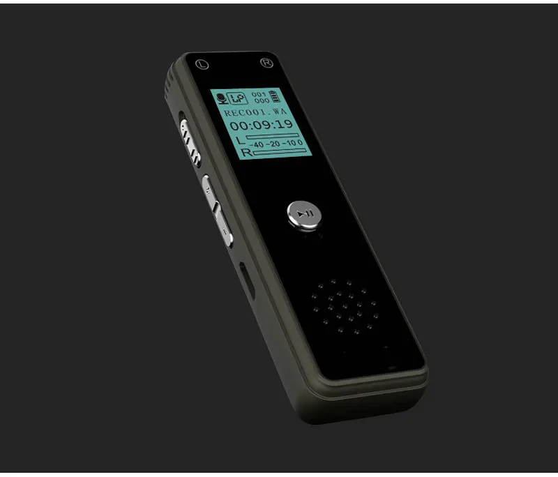 Vandlion V80 Цифровой диктофон Голосовая активация запись портативный рекордер с Hifi MP3 Поддержка расширения TF карты 1536 кбит/с