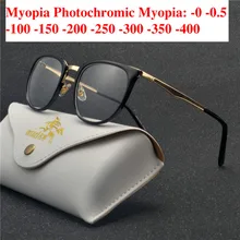 Винтажные Солнцезащитные очки для женщин, фотохромные очки для близорукости, очки для женщин, компьютерные оптические очки UV400 NX