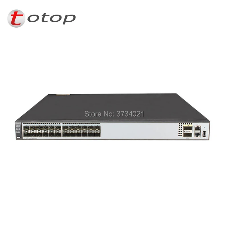 Huawei 24 портовый SFP переключатель Φ с pcs GE порт и 2 PCS QSFP переключатель|Оптоволоконное
