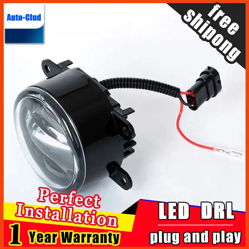 Car styling LED fog light for Peugeot 3008 203 2015 LED Fog lamp with