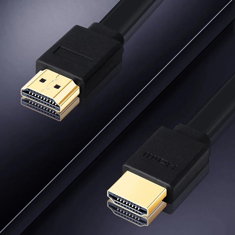 Высокоскоростной hdmi кабель плоский кабель позолоченный 3D 1080P кабель 0,3 м 1 м 1,5 м 2 м 3 м 5 м 7,5 м 10 м 15 м для ТВ PS3 проектор компьютера