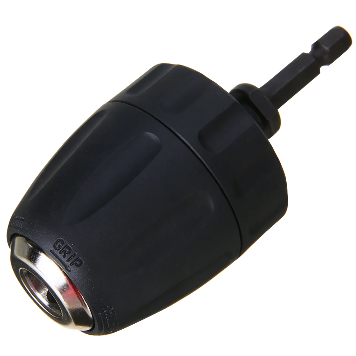 Keyless Chuck Driver Hex Shank Screwdriver to Drill Converter 1/4'' HEX to 3/8'' Drill Bit Accessories