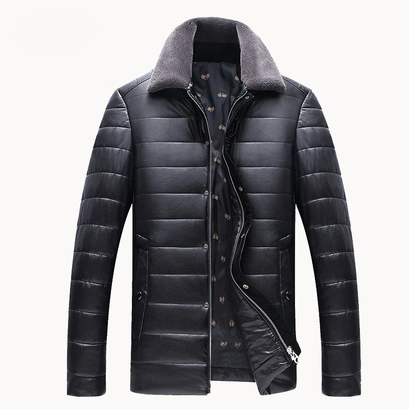 2018 New Men Leather Jacket Autumn Winter Fashion High Quality PU Casual Biker Jacket Male Outerwear & Coats 2018 New Men Leather Jacket Autumn Winter Fashion High Quality PU Casual Biker Jacket Male Outerwear & Coats