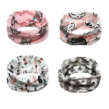 

Wholesale 10pcs/lot baby scarf baby bibs cartoon scarf cotton children collar autumn winter boys girls ring scarf