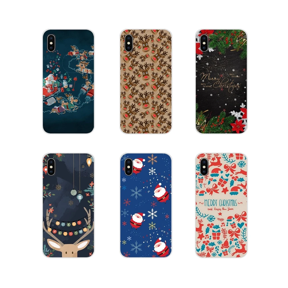 

For Huawei Nova 2 3 2i 3i Y6 Y7 Y9 Prime Pro GR3 GR5 2017 2018 2019 Y5II Y6II happy New Year merry Christmas Silicone Shell Case