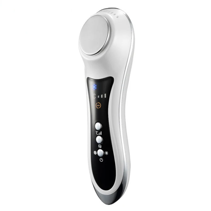 

Hot cold hammer Hand-held portable USB rechargeable vibration cooling heating beauty device