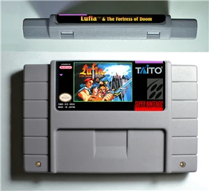 

Lufia Fortress of Doom - RPG Game Battery Save US Version