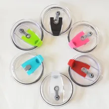 30 шт./партия прочная устойчивость к разливам Крышка для 30 унций Rambler Yeti крышка с соломенным отверстием Замена тумблер защита от разлива крышки чашек плюмил