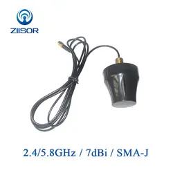 Ziisor 2,4/5,8 ГГц Двухдиапазонная 7dBi шкаф антенна китайский фонарь Antena интеллектуальный терминал Z200-BWFSJ10C