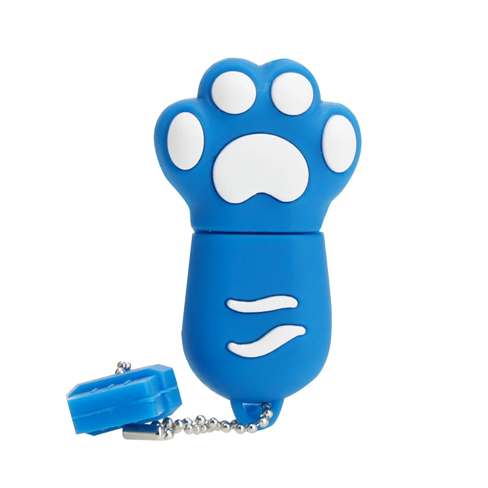 Usb Flash Drive 64GB Cute Cartoon Cat Paw Pen Drive 4G 8GB 16GB 32GB 64GB Usb Stick High Speed Pendrive High Quality Thumbdrives (3)