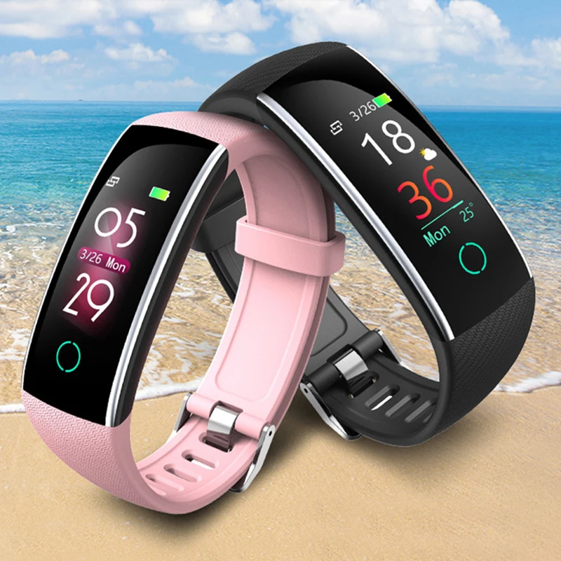 

C20 Smart Watch IP68 Waterproof Sport Wristband Sports Tracker Heart Rate Monitor Blood Pressure Smart Band connect Android IOS