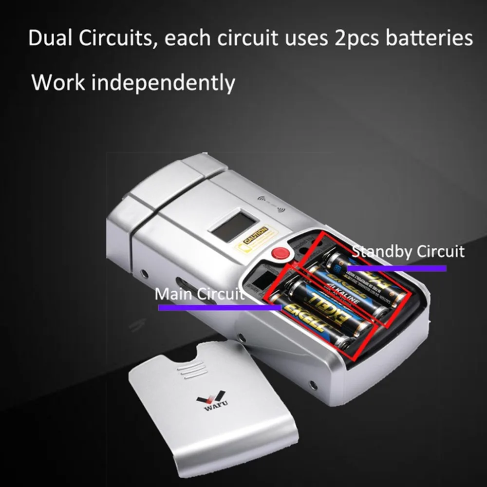  WAFU HF-011A Electric Intelligent Door Lock Phone Control Wireless Remote Control Electronic Keyles - 33041101311