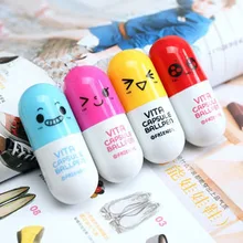 Горячие канцелярские принадлежности ZG мультфильм таблетки выдвижной новинка многоцветный Шариковая ручка милые шариковые ручки поддержка