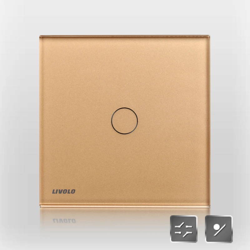 

Switch double wall switch sensor switch gold vl-c601s-13