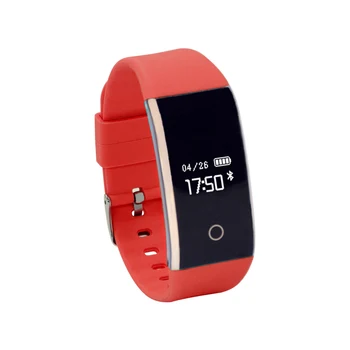 

Smart Bluetooth Wristband Heart Rate Blood Oxygen Blood Pressure Monitor, Pedometer Calorie and Sleep mode, Android 4.4, iOS 8.0