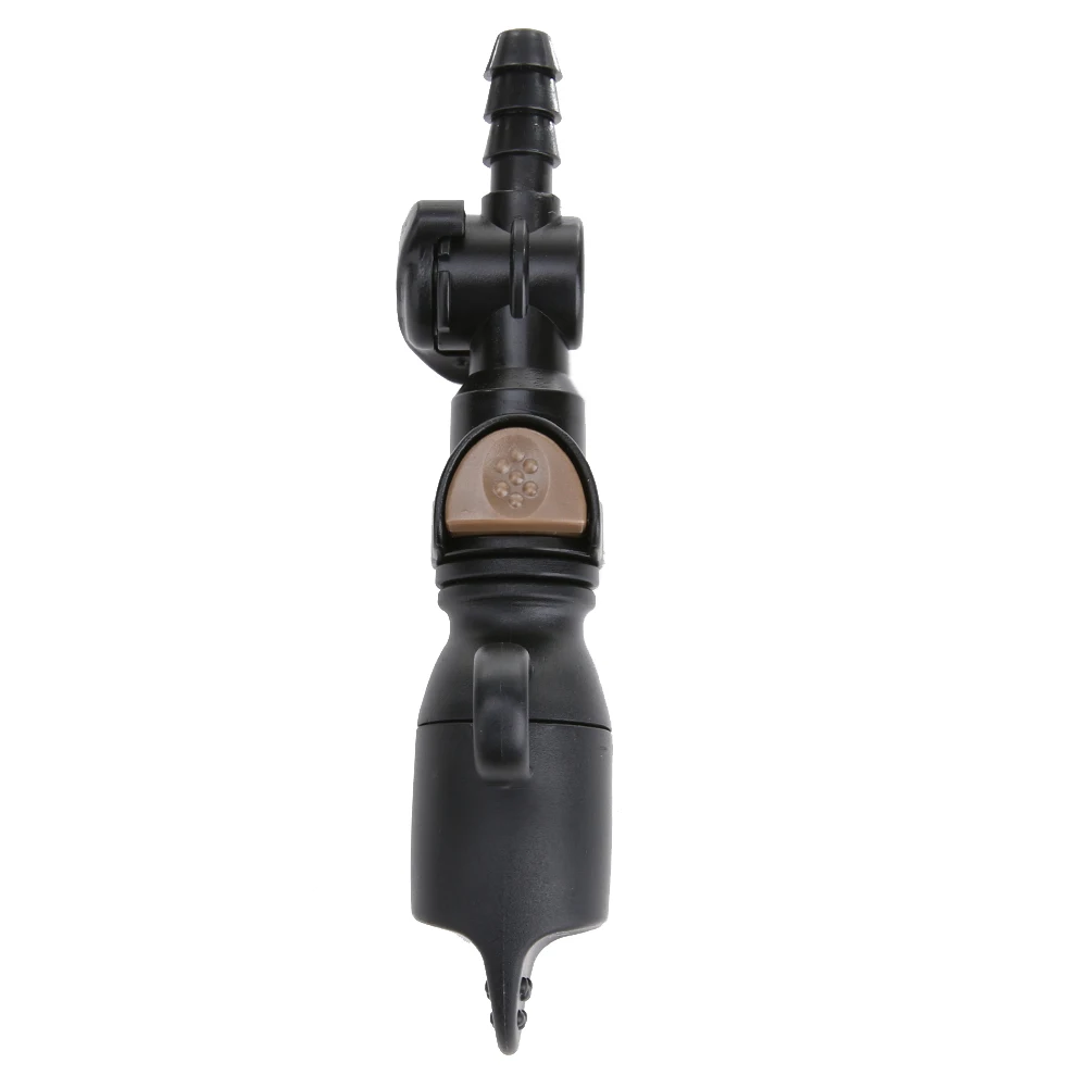 

1Pcs Silicone Water Bag Outdoor Quick Release Hydration Bite Valve Nozzle Mouthpiece with Cover Water Bladder Mouth Suction