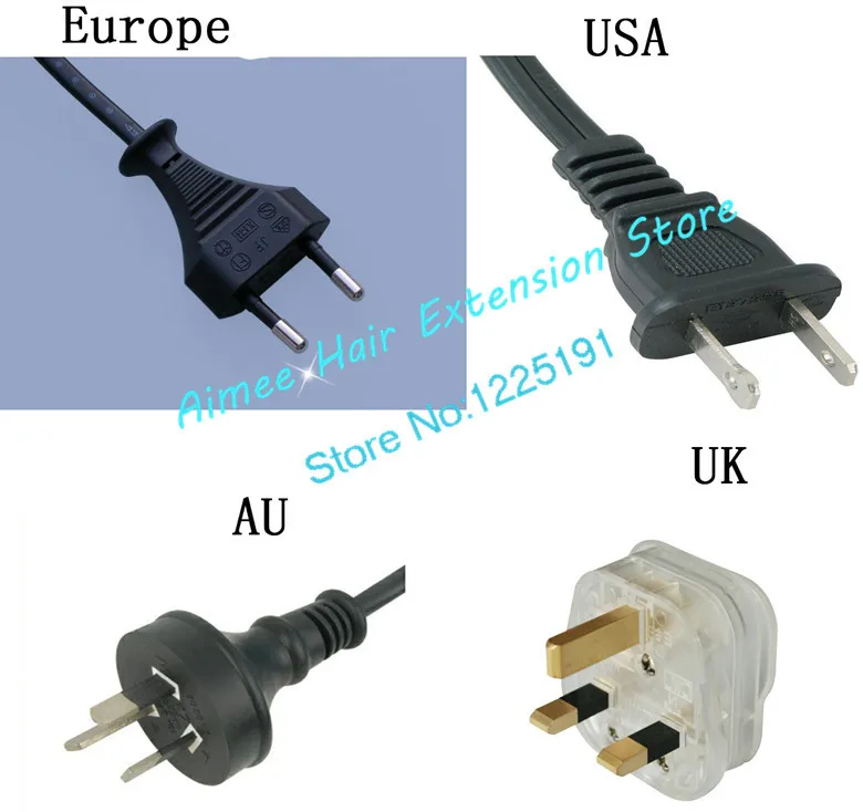 LOOF 611 Control Brand New Fusion Hair Extension Iron Keratin Bonding Tool Adjustable Temperature Fusion Heat Connector