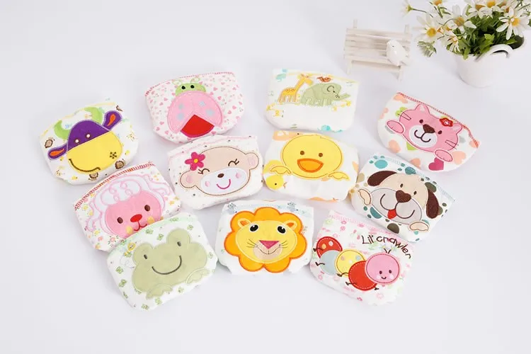 10Pcs Cloth Diapers Baby Nappies Reusable Cotton Diaper Child Diaper Washable Boys Girls Training Pants All Seasons
