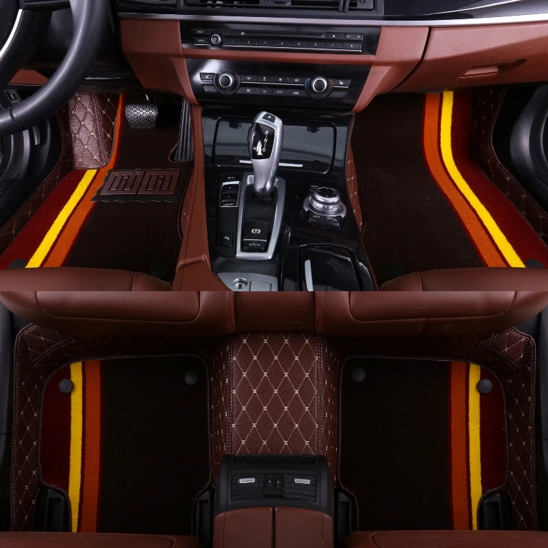 

Car floor mats for Toyota Land Cruiser Prado 150 120 Corolla 5D all weather car styling carpet floor liners(2002-)