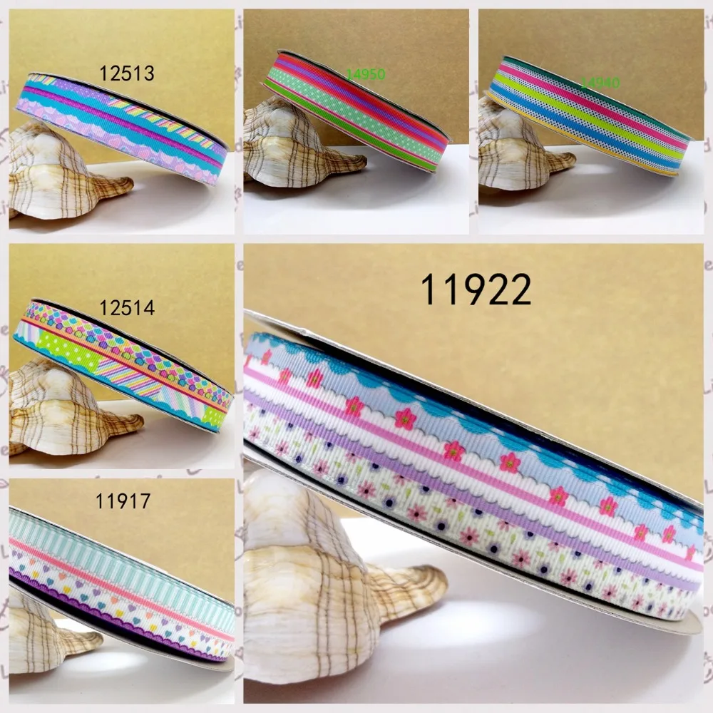 

Cartoon printed grosgrain ribbon ,satin ribbon 10 yards.