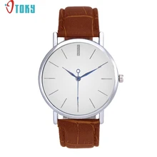 Novela reloj de pulsera Banda Analógico de Cuarzo Reloj Reloj Del Negocio de los hombres Unisex Ap12 Dropshipping