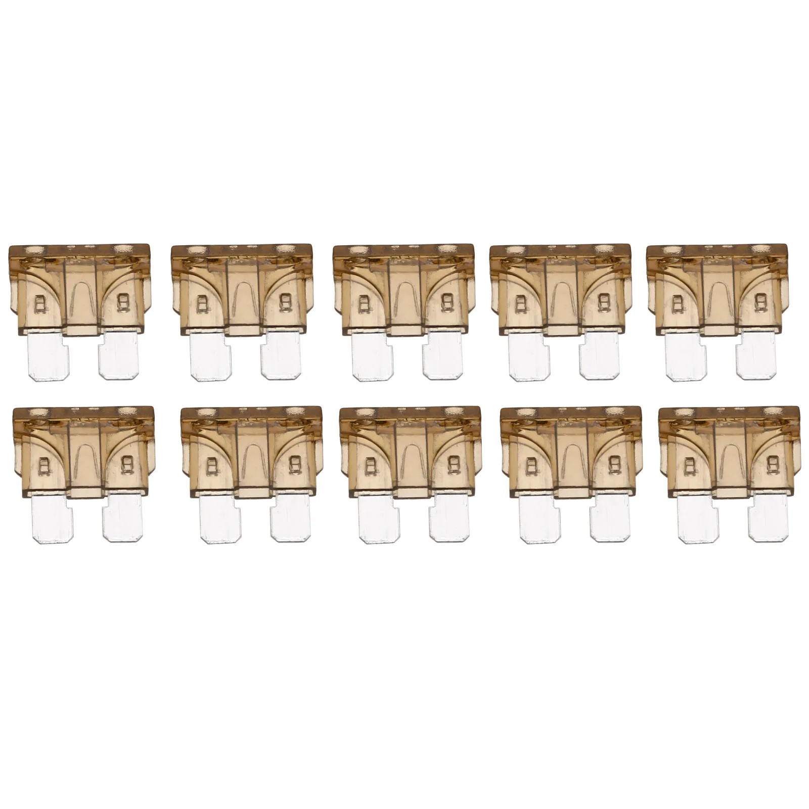 Auto Fuse 10pcs 7.5A Color Coded Standard 8V/32V Alloy Blade Fuse Assorted For Auto Car Truck Boat Mayitr