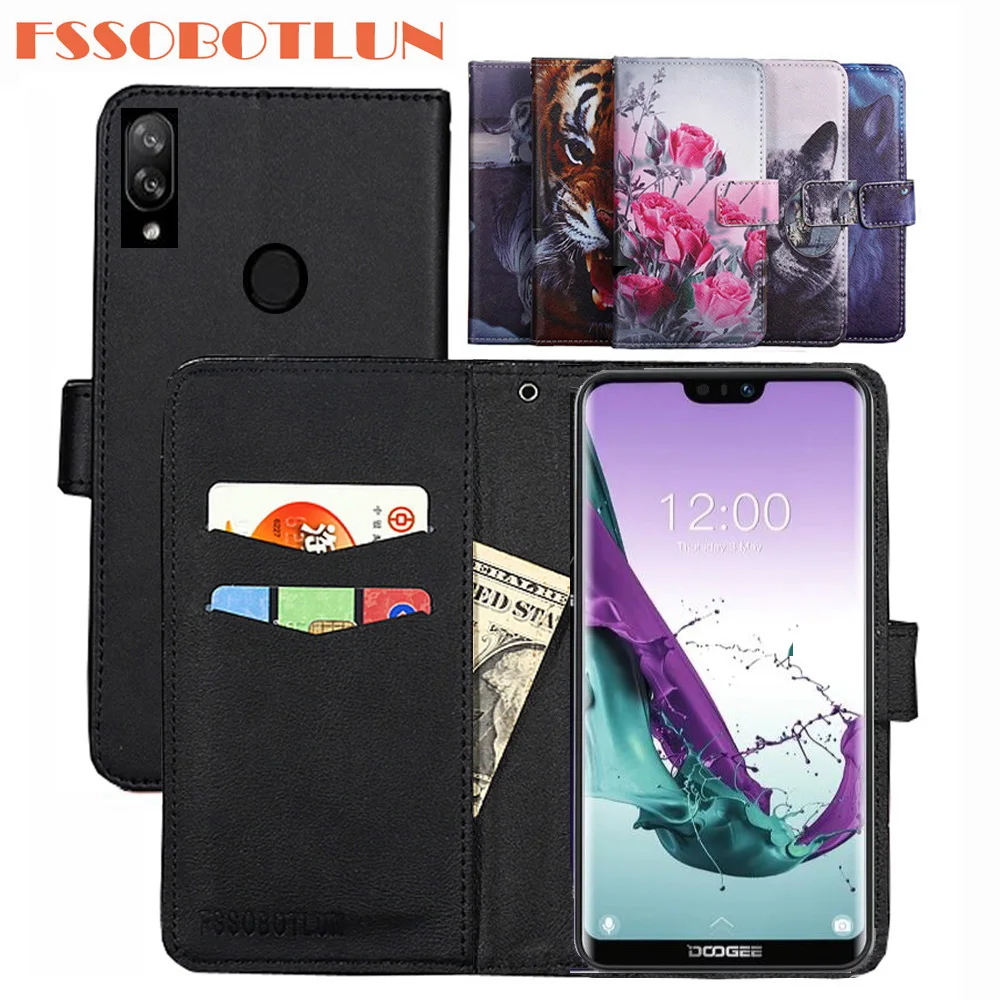 SWMGO® Flip Portafoglio Custodia Per Doogee N10(Disegno
