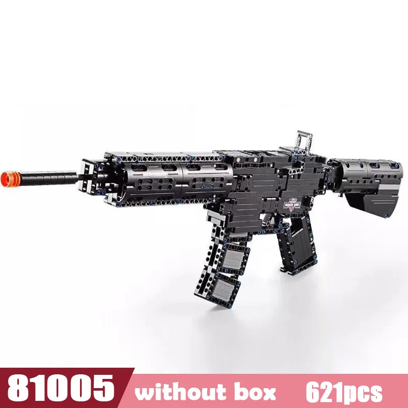 Новый DIY 98k пистолет спецназ военная модель строительные блоки набор оружия PUBG