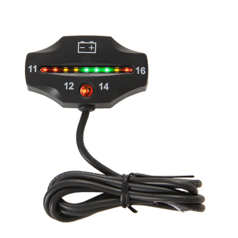 

Battery Gauge Battery Indicator 12v FOR Lead Acid Battery Motorcycle sprayer van ATV jet ski e-bike electric sightseeing car