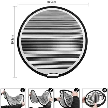 WEYHAA Foldable PDR Lined Dent Reflector Board Panel for Dent Remover Automotive Tools Kit mc9s08se8cwl automotive computer board