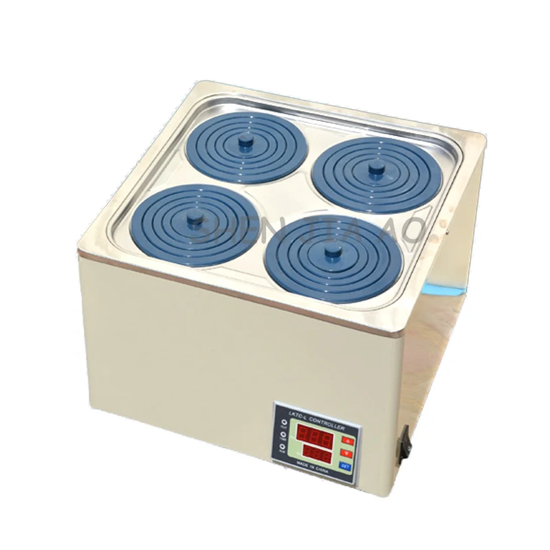 HH 4 thermostatic water bath pan 304 stainless steel four hole high grade digital display