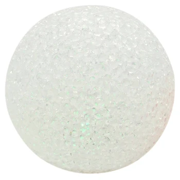

7 Colors Changing Crystal Ball LED Night Light Decoration Candle Lamp Nightlight,10cm