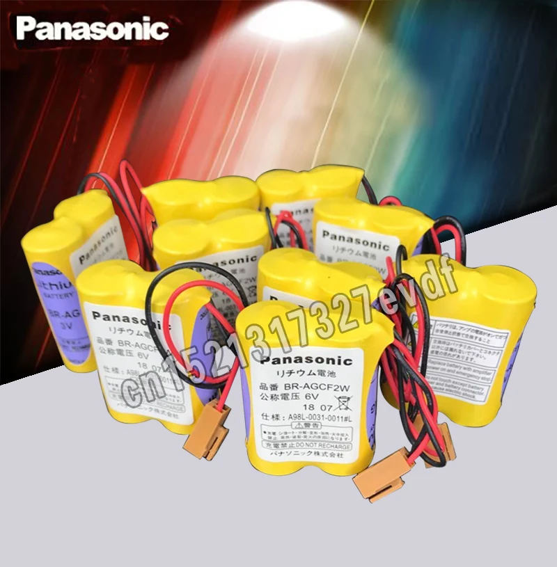 Оригинальные 10 шт./лот Фотоэлементы Panasonic литиевые батареи 6 в 2200 мАч PLC с