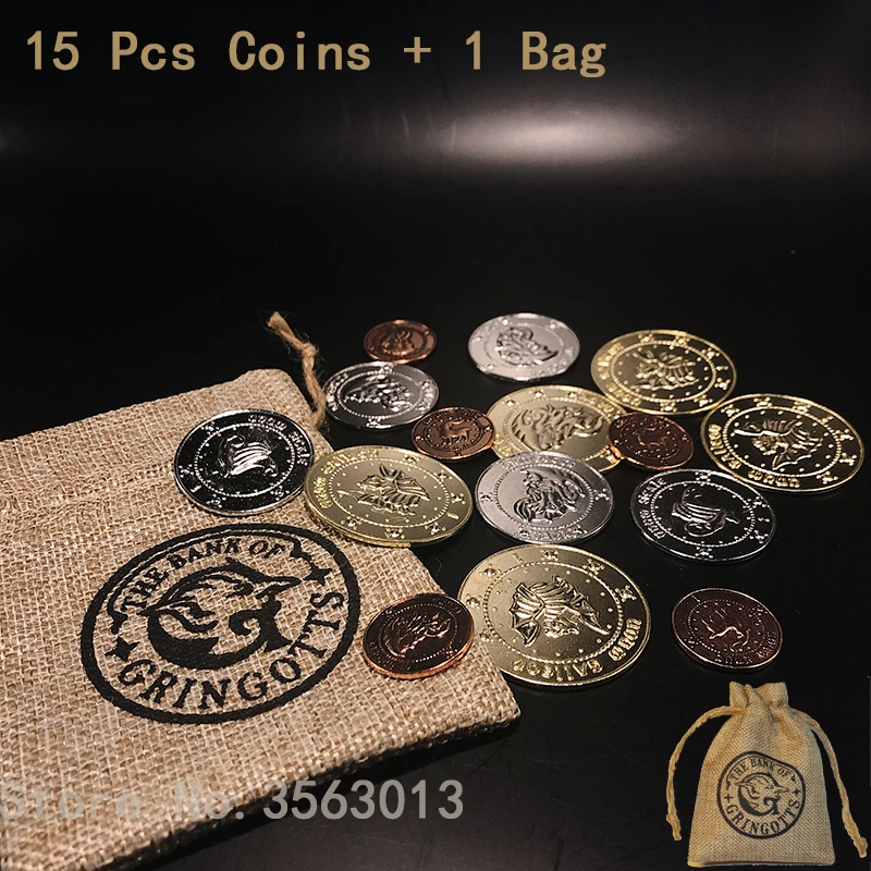 16 Pcs/set Hp Bank Coins Collection