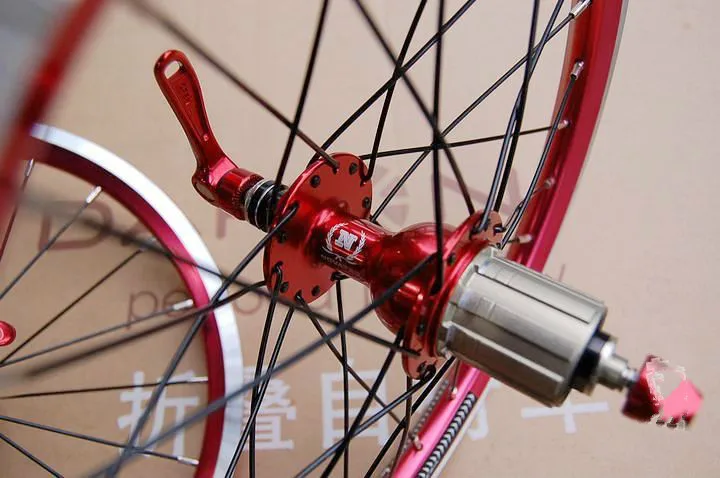 Легкий Litepro 16 дюймов складной велосипед колеса BMX с Novatec ступицы части