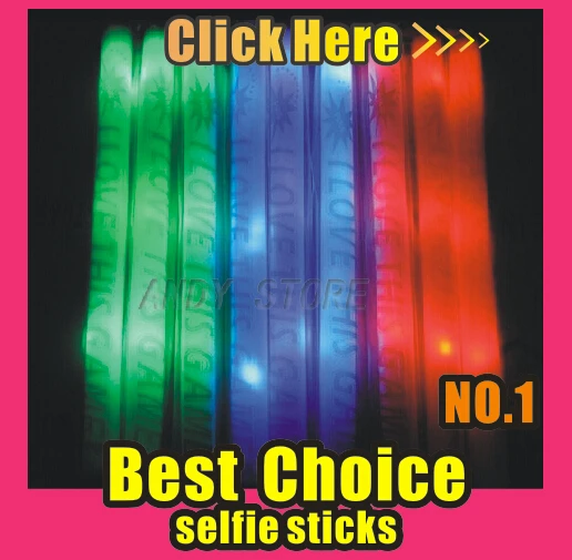 LED foam stick 100 pcs/lot 4*48cm multi color 3 modes led foam baton
