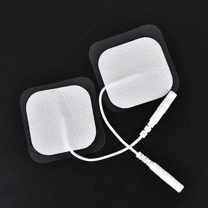 20pcs/lot Electrode Pads Digital Therapy Machine Massager Tens Electrodes for Tens 4*4 cm Nerve Stimulator