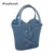 Fangnymph 2018 nuevo sujetador del diseño forma bolsos de las mujeres bolso del mensajero de mezclilla Niñas señora monedero bolsa bolso feminina