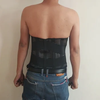 

Steel Bone Medical Support Bar Belt Waist Slimming Belt Posture Corrector Correction Brace Lower Waist Back Lumbar Support Belt