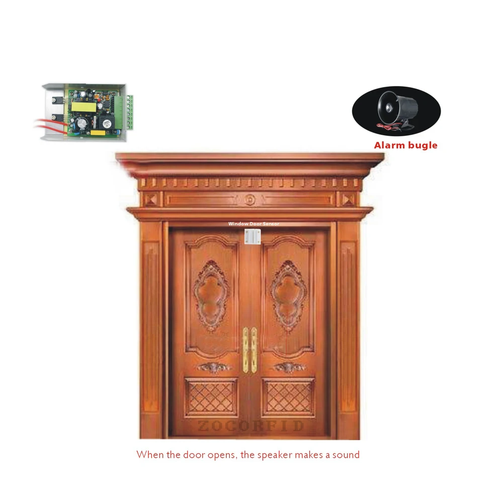 DIY Door Window Entry Security Sensor switch Control Door Sensor Alarm / Burglar Security Alarm System Home Protection Kit DIY Door Window Entry Security Sensor switch Control Door Sensor Alarm / Burglar Security Alarm System Home Protection Kit