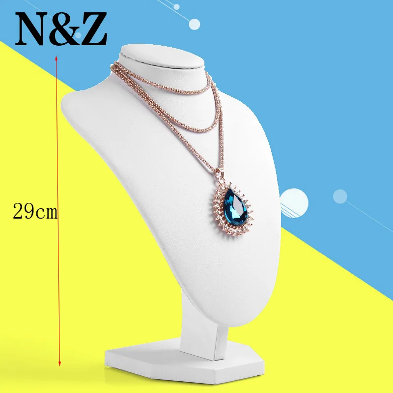 Bijoux Collier Pendentif Chaîne Buste présentoir Stand Show Case 3 couleurs