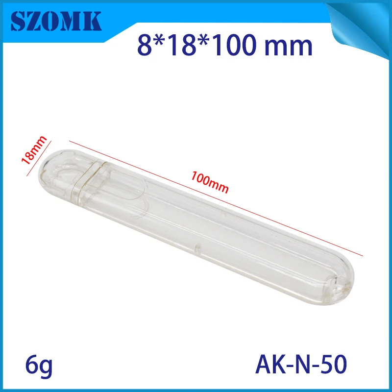 szomk plastic box for electronic usb control box diy small usb stick enclosure project box plastic housing usb stick flash drive instrument case (1)