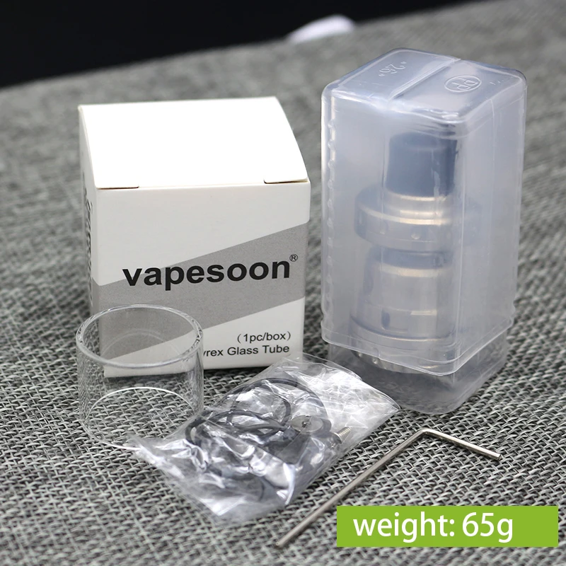 

Merlin Mini Style Atomizer 24mm 2ML Single/Dual Coil Deck RTA Atomizer Dual Airflow Vape Electronic Cigarette Tank Vape RTA