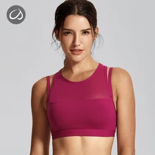 CRZ женские съемные подушечки для йоги, топ для йоги, беспроволочный спортивный бюстгальтер