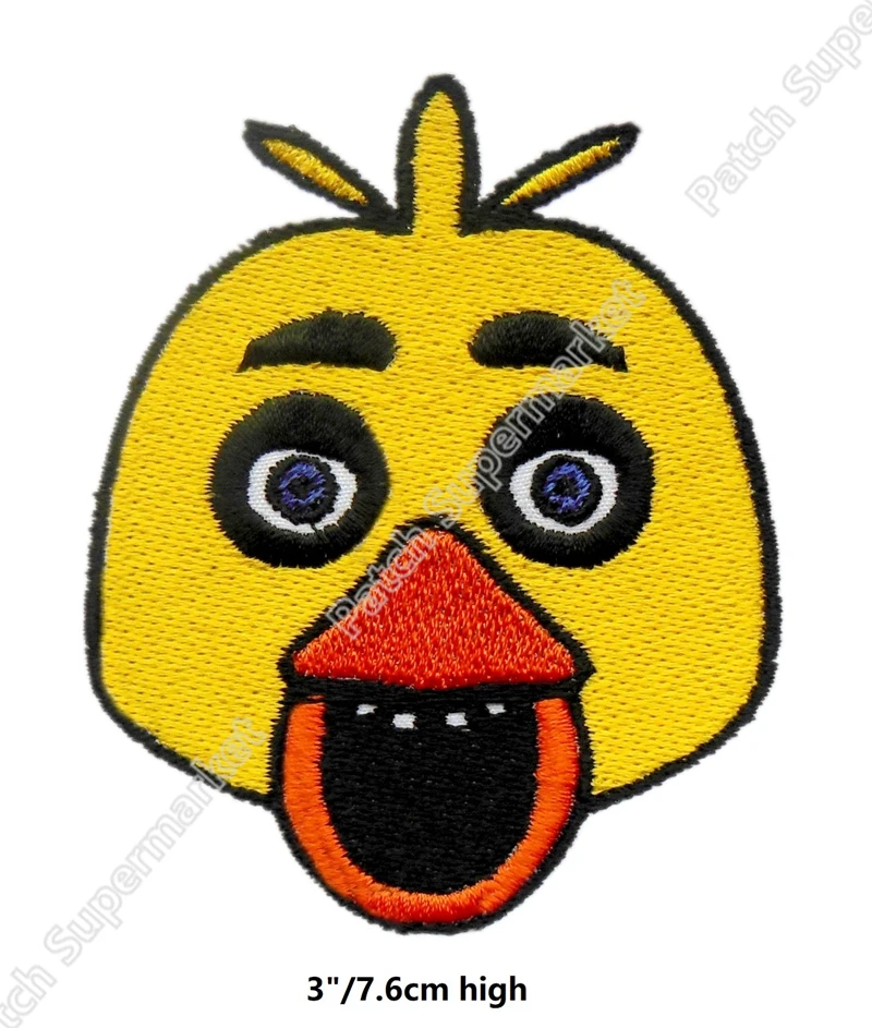 FIVE NIGHTS AT Freddy's Chica видео игры вышитые патчи для рюкзак одежды день рождения