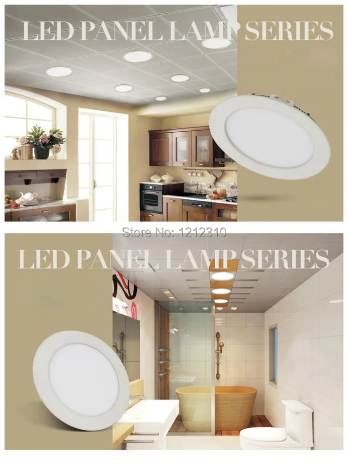 Painel de Luz Quadrado com Adaptador de Energia Livre Dimmable Levou 4 w 6 9 12 15 25 Redondo - Ac110-220v Ultra Fina Dhl Shipping10pcs 2020 9 Cheap led tachometer